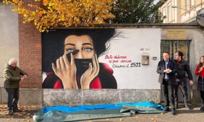 Un murales per dire no alla violenza sulle donne