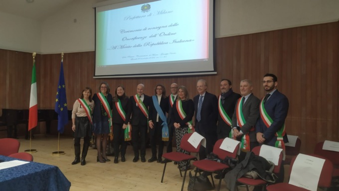 Consegnate le Onorificenze al Merito della Repubblica