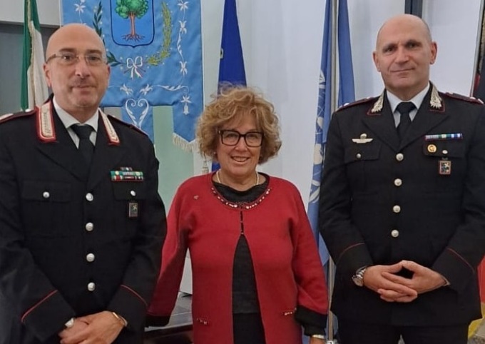 Il sindaco incontra i Carabinieri