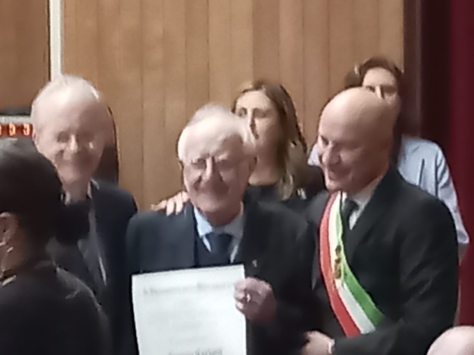 Consegna Onorificenze al Merito della repubblica - Tarcisio Ceriani