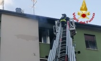 Appartamento a fuoco, grave la proprietaria