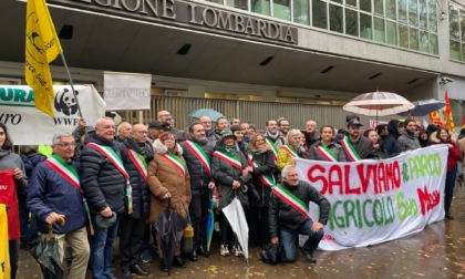 "Salviamo il Parco Agricolo Sud Milano": sindaci in protesta al Pirellone