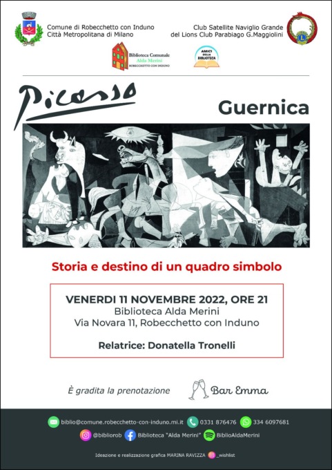 Una serata in biblioteca per parlare di Guernica di Picasso