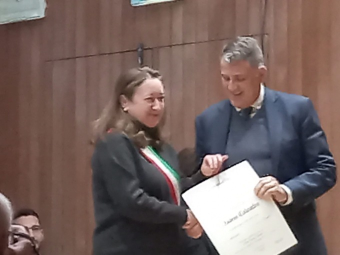 Consegna Onorificenze al Merito della repubblica - Andrea Colombo