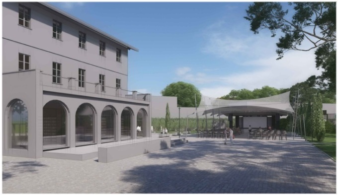 Nuova biblioteca, ci sarà anche la tensostruttura esterna