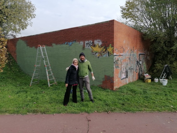 Nuovo murale sui muri di Cornaredo