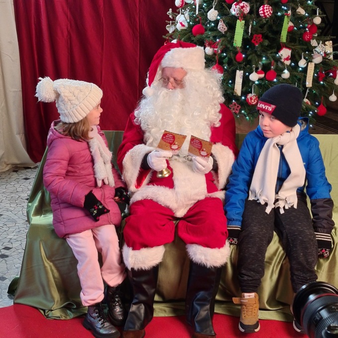 Babbo Natale incontra i bambini di Rho