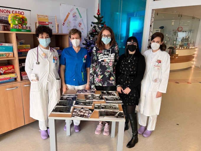 Un piccolo dono per i bambini della pediatria