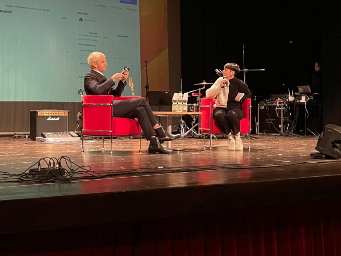 Achille Lauro incontra gli studenti del Quasimodo di Magenta