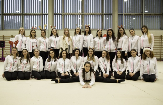 Saggio di Natale per le 180 ginnaste della Gymnasium ’97