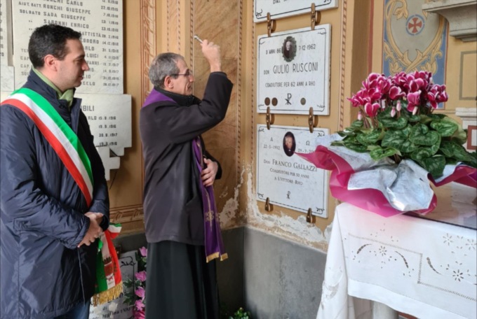 Rho omaggia don Giulio Rusconi a 60 anni dalla sua morte