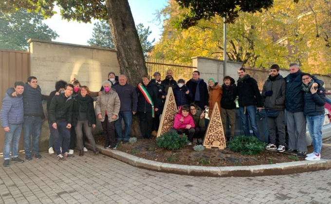 Inaugurate quattro "aiuole parlanti"
