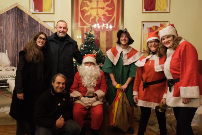 Mercatini di Natale giallorossi in memoria di Clara Casati Colombo