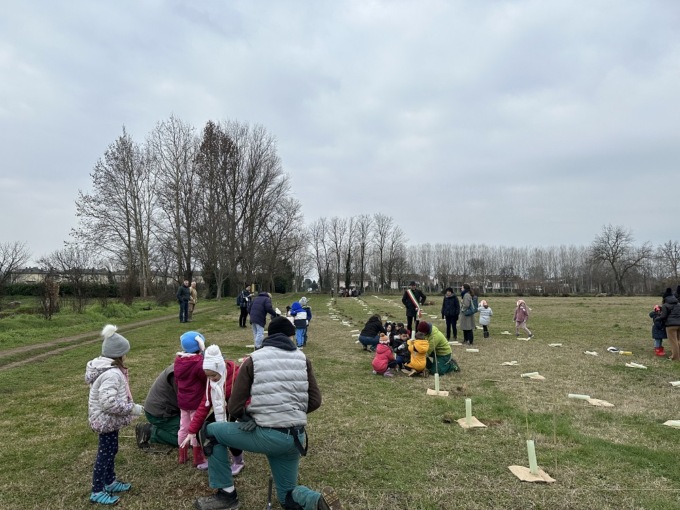 Forestami arriva a Cassinetta con più di mille nuove piante