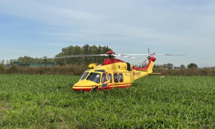 Gravissimo malore a Cisliano: arriva l'elisoccorso