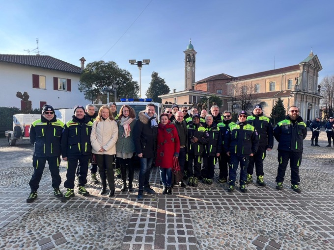 L’assessore regionale alla Protezione civile di Bareggio e Corbetta