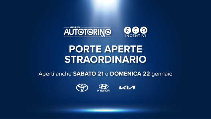 Ecobonus: da Autotorino speciale porte aperte domenica 22 gennaio