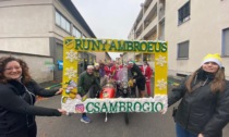 Quasi 200 Babbi Natale in corsa con la contrada Sant'Ambrogio