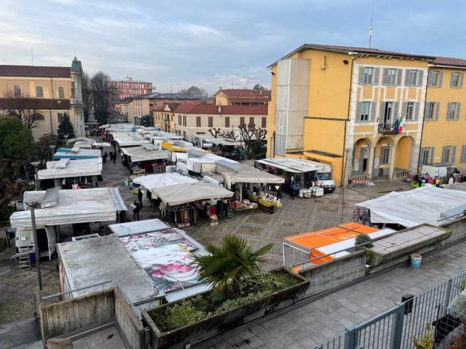 Nuova logistica del mercato di Bareggio