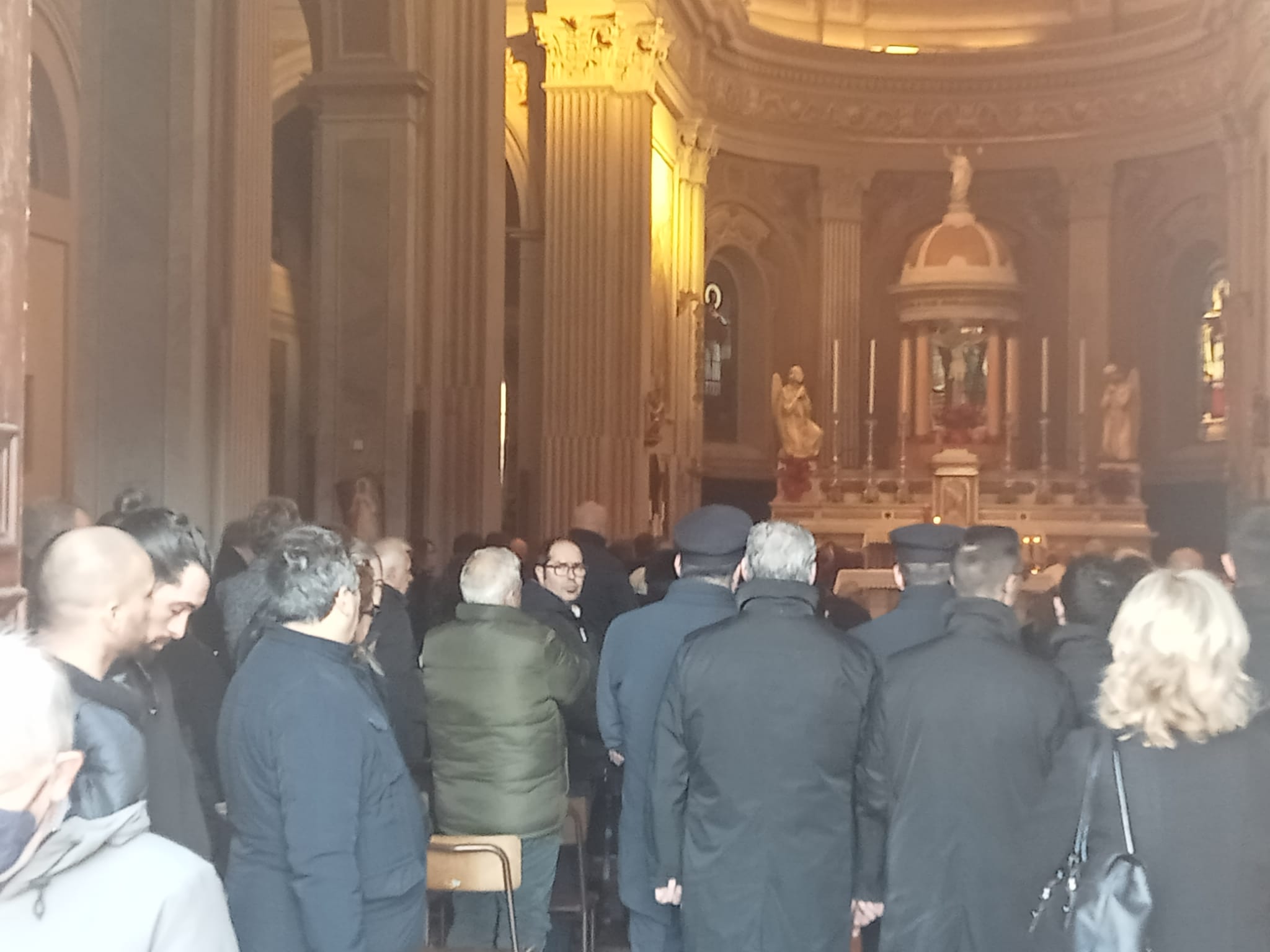 Arese, Funerale Vittorio Turconi