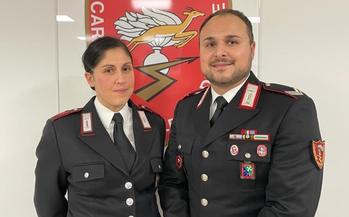 Si sono innamorati a Legnano i due Carabinieri diventati eroi