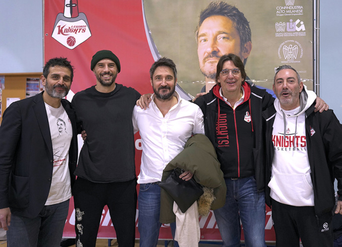 Due giorni di formazione per i Knights con Gianmarco Pozzecco