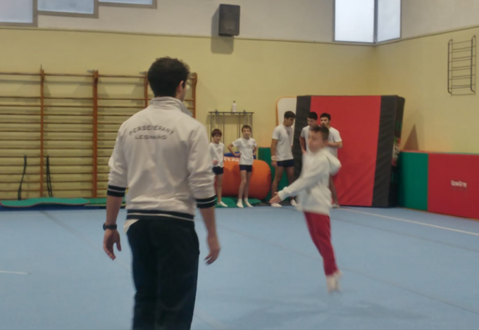 Allenamento condiviso fra la Perseverant e la Varesina