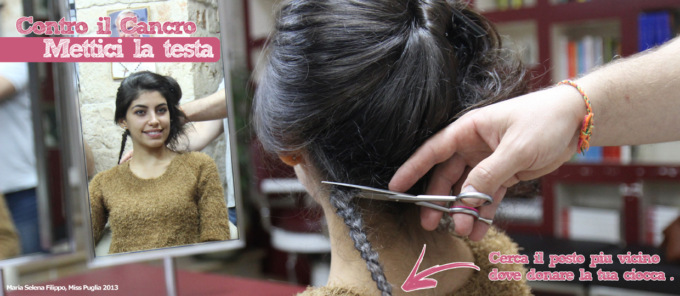 “Regaliamo i nostri capelli a chi combatte un tumore”