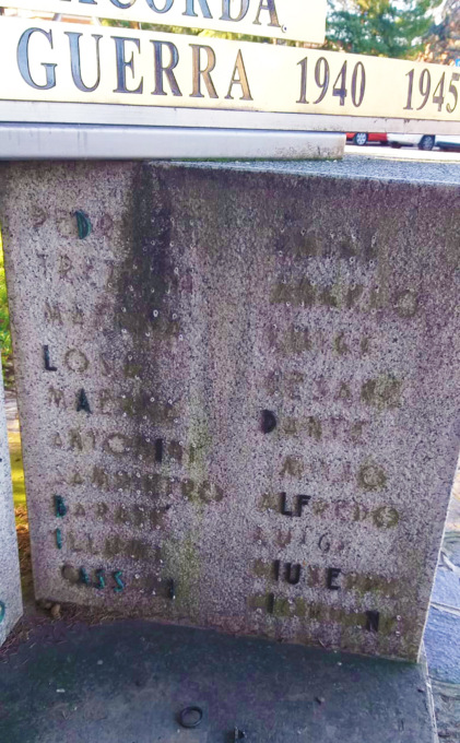 Ancora vandali in azione: danneggiato il monumento ai Caduti