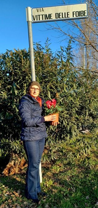 Anpi e i fiori per le Foibe