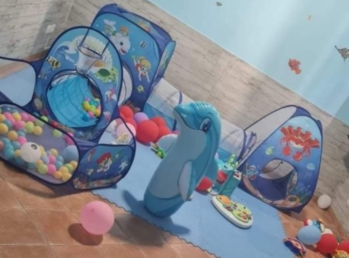 Serranda abbassata per Abbigliagioco