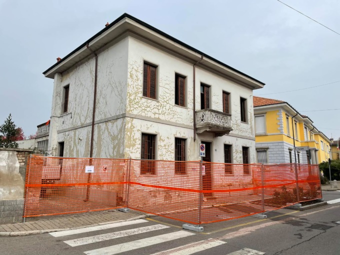 Villa Maggiolini, riaperto il cantiere