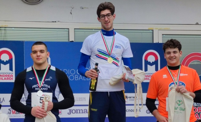 Stefano Marmonti è campione italiano di lancio del disco