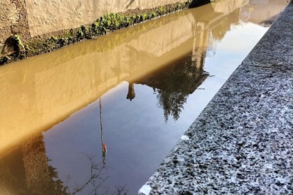 Il colore dell’Olona : allarme rientrato