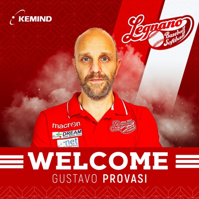 Gustavo Provasi Direttore Sportivo del baseball Legnano