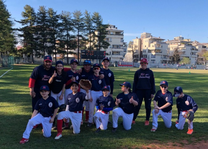 I ragazzini dell’under 12 del Rho Baseball iniziano con il piede giusto