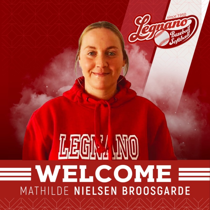 Il Legnano baseball dà il benvenuto a Mathilde Nielsen Broosgarde