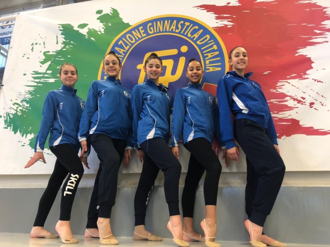 Ginnastica Skill: oro e bronzo in serie D