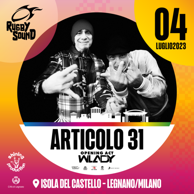 Al Rugby Sound Festival ci saranno gli “Articolo 31”