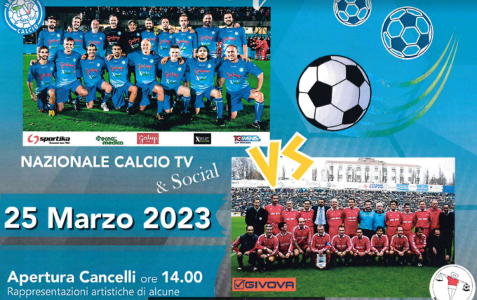 La Nazionale Tv e social sfiderà quella Magistrati a sostegno di Anffas