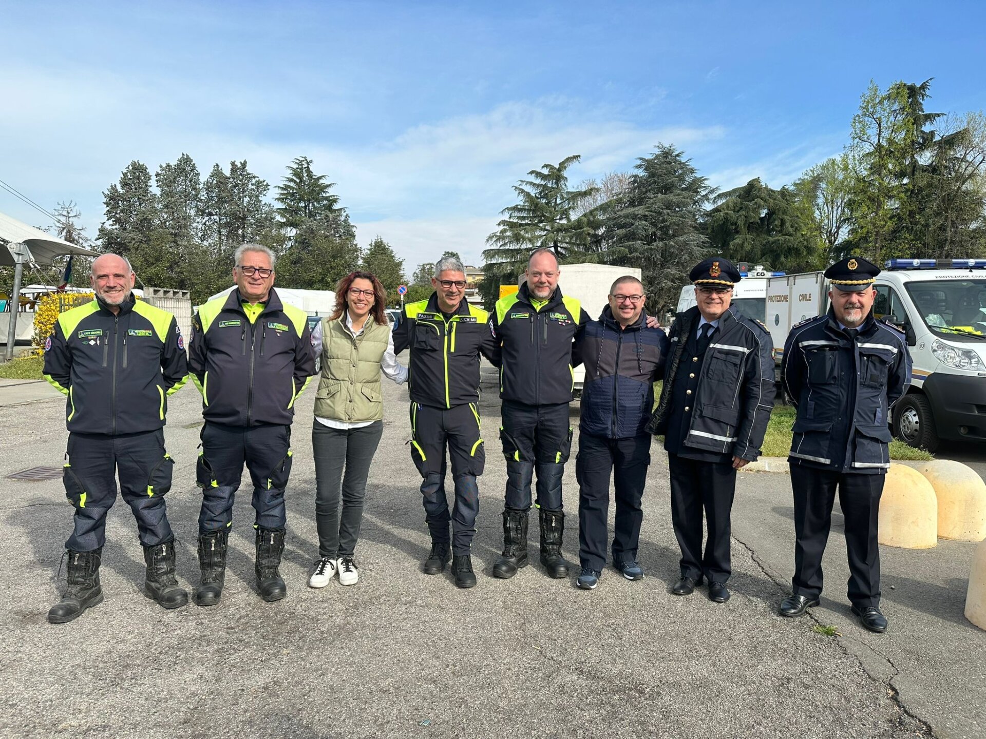 magenta tre giorni protezione civile