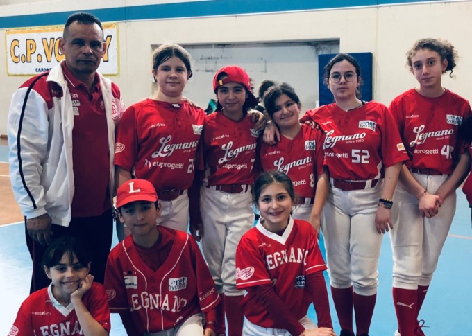 Continua la preparazione dell’under 13 di Softball
