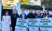 Presidio della Lega in difesa delle donne iraniane