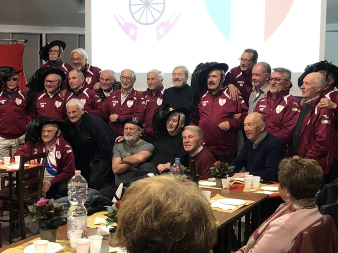 Raduno di bersaglieri a Fagnano Olona
