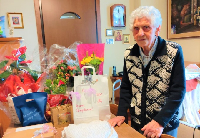 Robecco e Casterno salutano nonna Angelina Galbiati