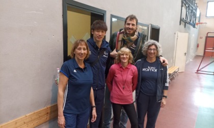 I campioni del volley in visita al liceo Bramante