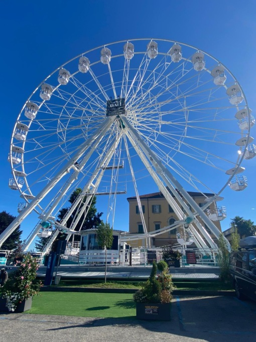 In piazza Castello la ruota panoramica da 34 metri