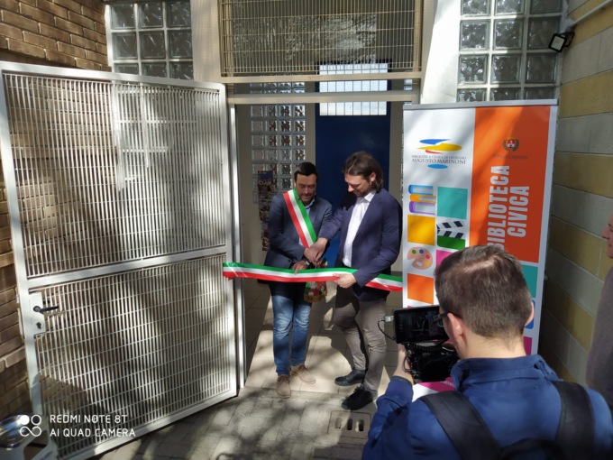 Inaugurata la biblioteca di Mazzafame