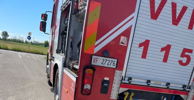Paura alla Rieco, un principio di incendio al macchinario