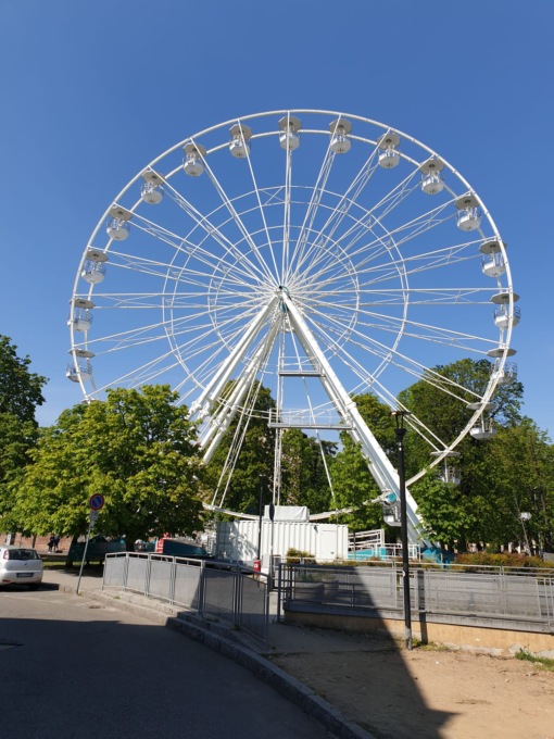 Numeri da record per la ruota panoramica